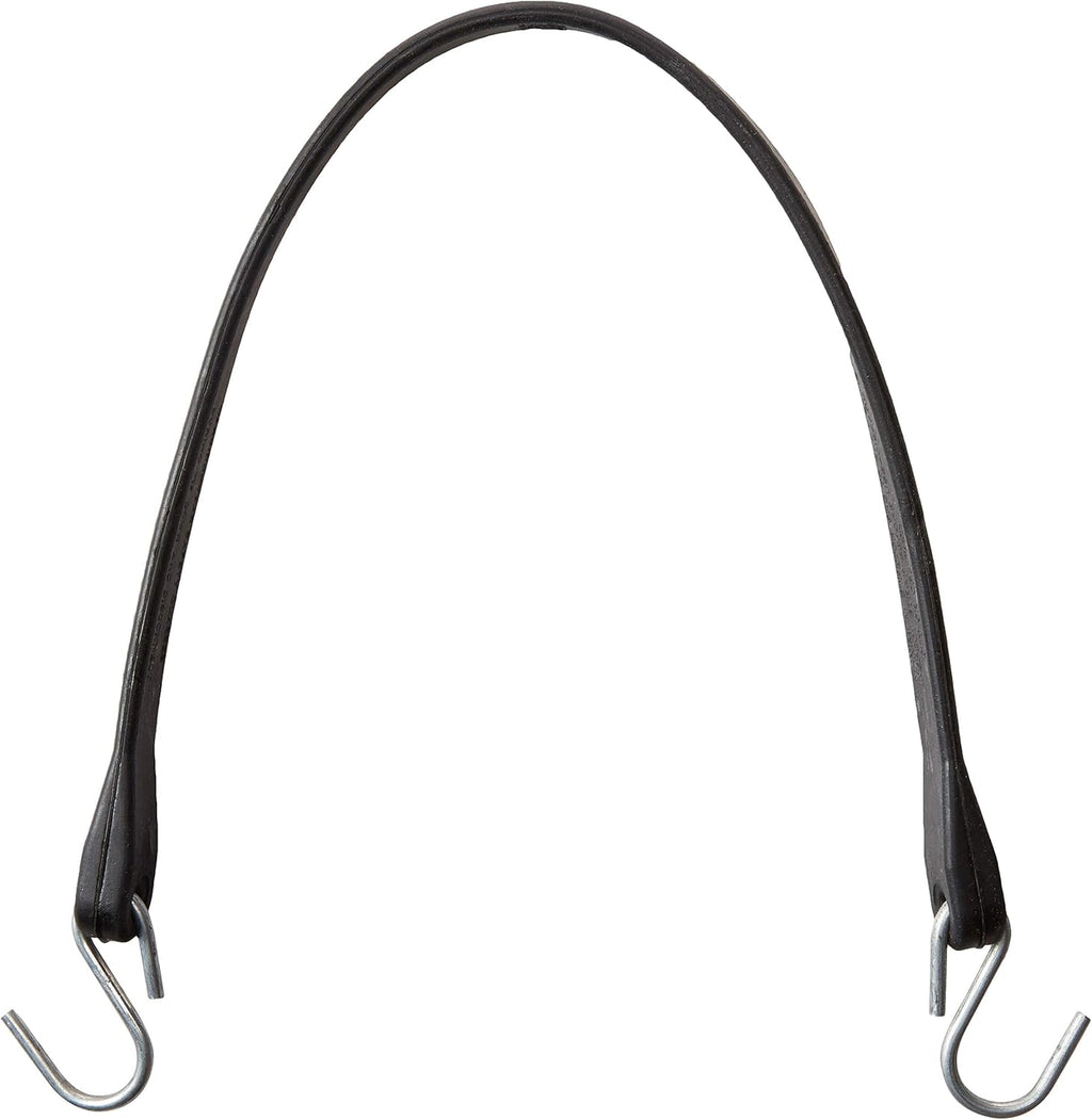 21" Rubber Bungee Cords with Hooks, Pack of 25 U515902