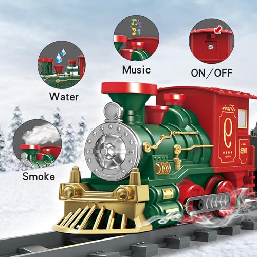 Electric Train Set with Smoke Light & Sound L980979