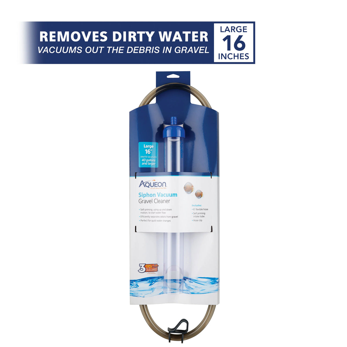 Siphon Vacuum Gravel Cleaner Large 16 Inches K6952