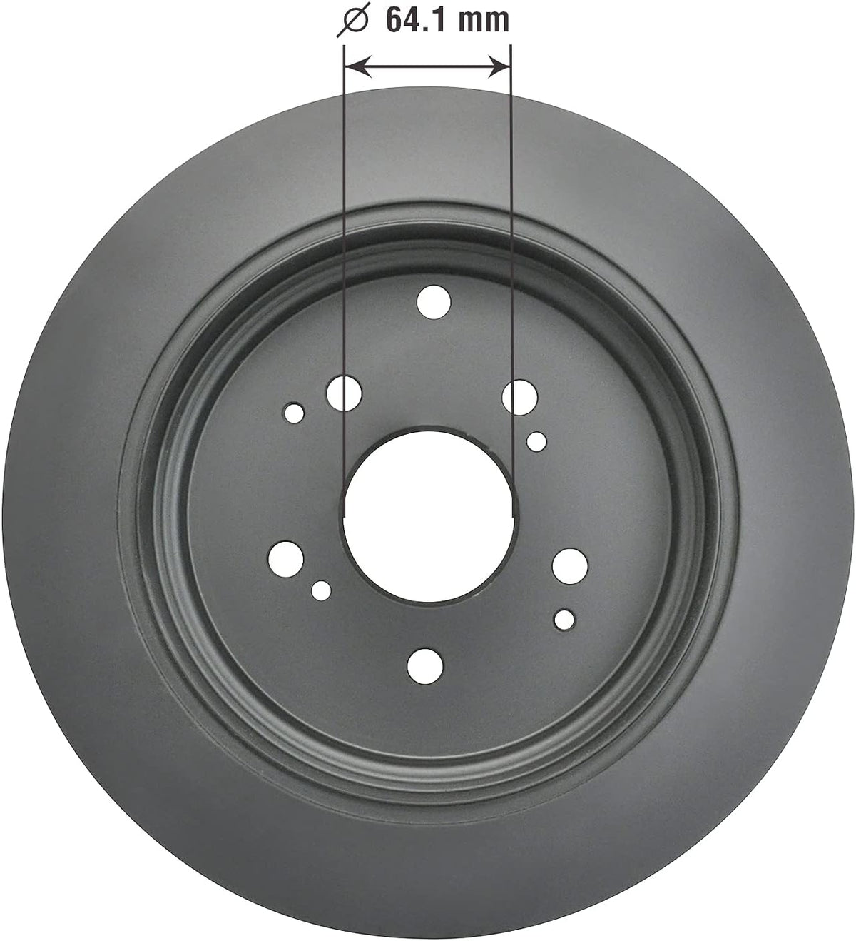 Rear Brake Rotor Pack of 2 E641