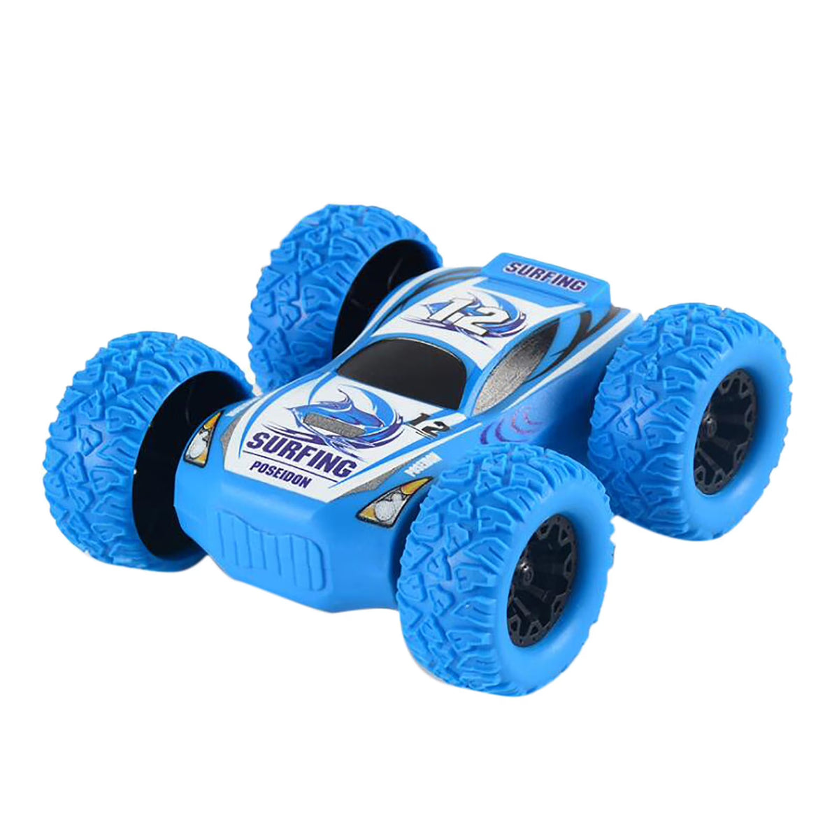 Double-Sided Four-Wheel Drive Dump Truck Toy Stunt Flip Off-Road Car T50684