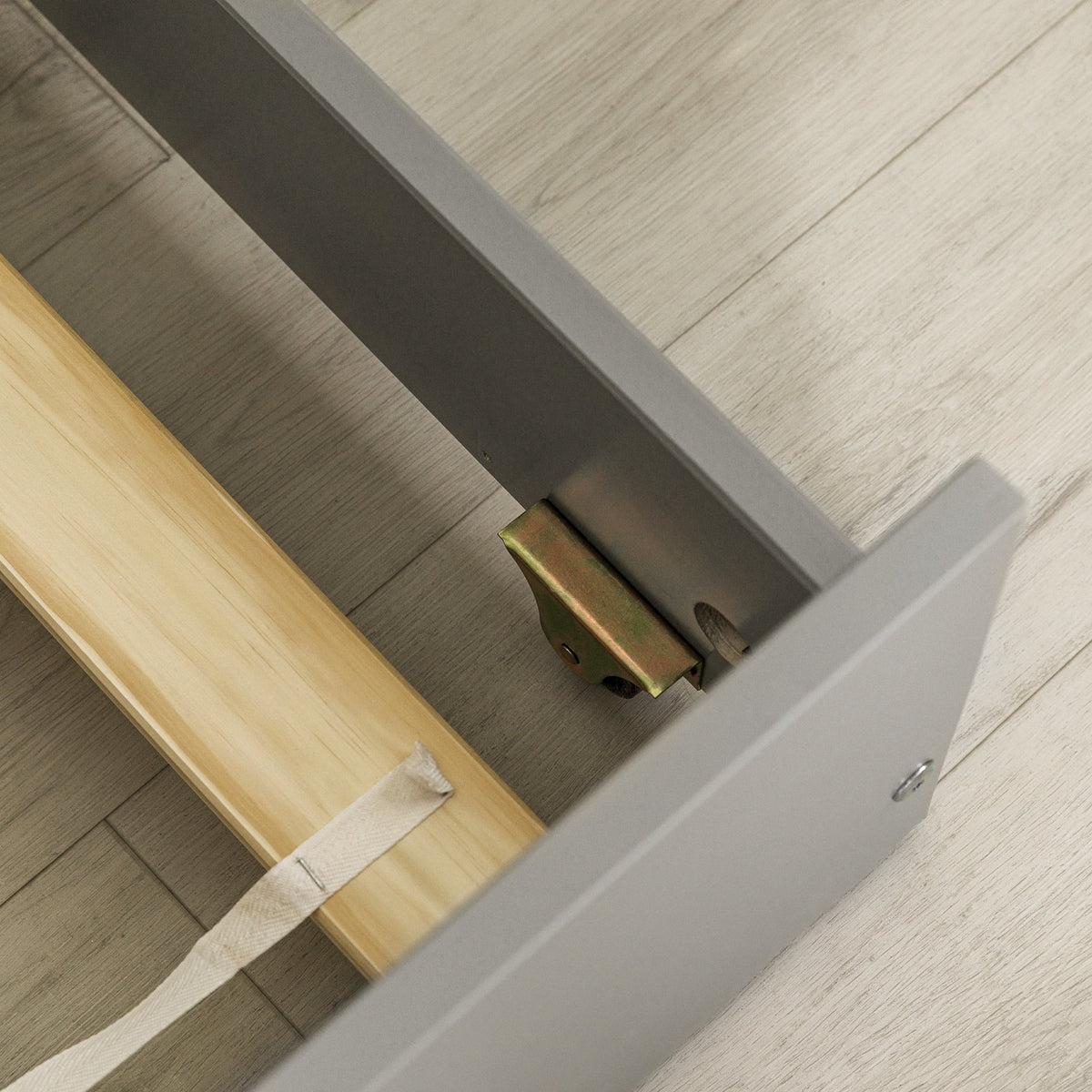 Solid Wood Twin Trundle Bed B717