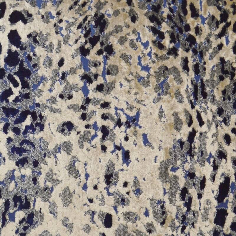 Blue Feather Down Accent Chair S84781
