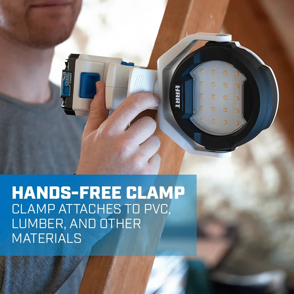 20-Volt LED Clamping Light Kit X18223