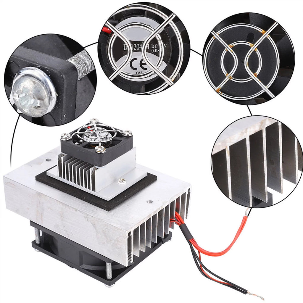 12V Semiconductor Cooling System Fan Kit A1780