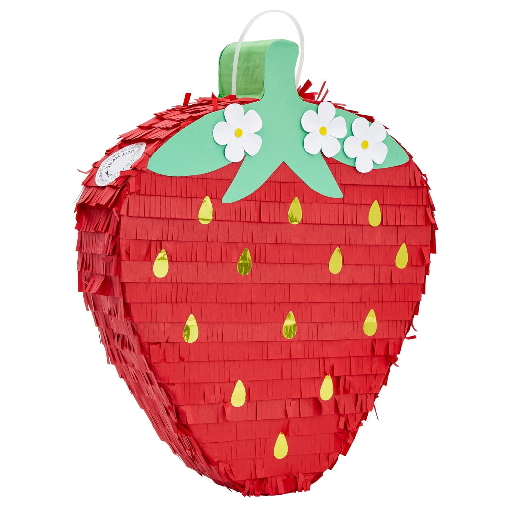 Strawberry Pinata, 16.5 x 13 x 3 in J25309
