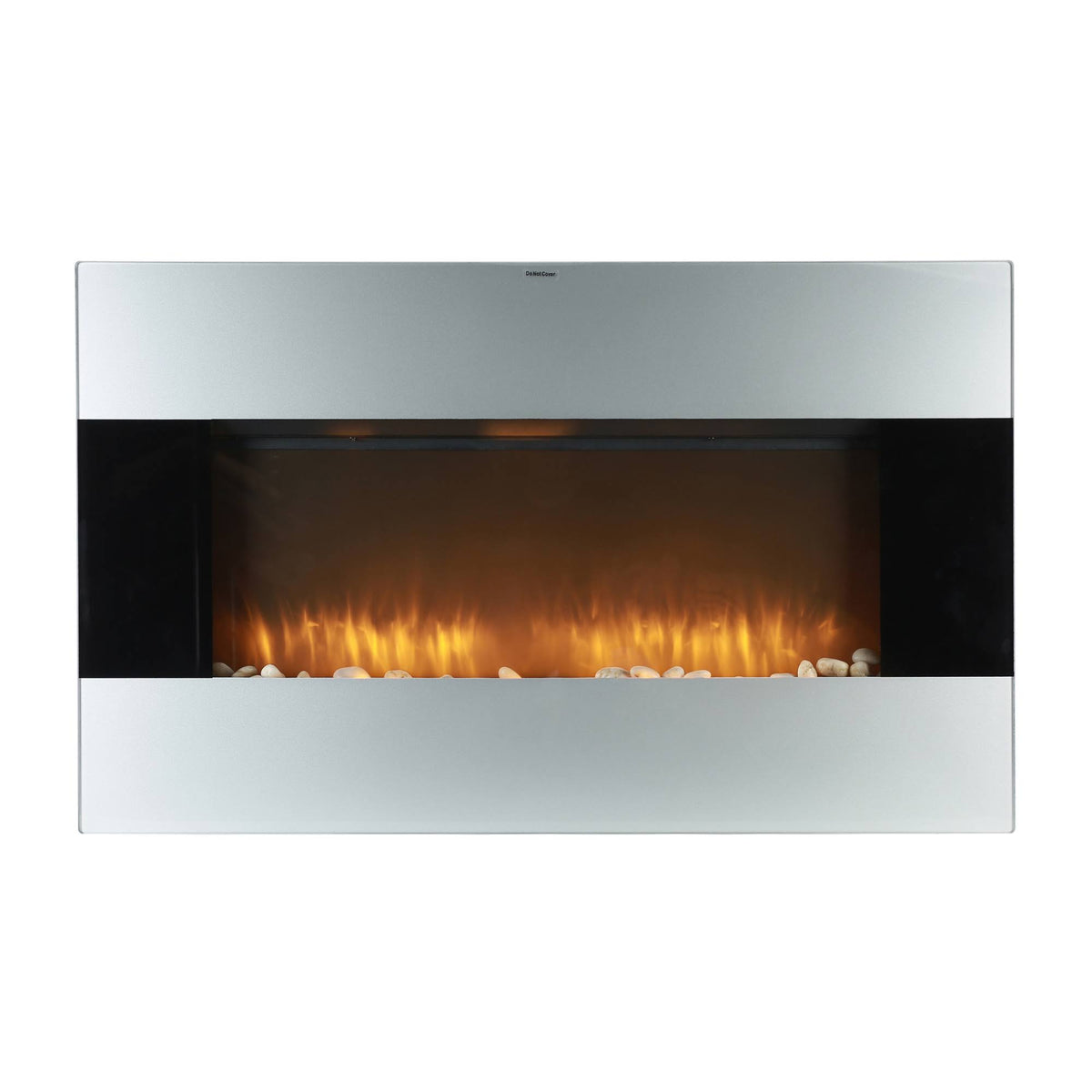 38 in. Wall Mount Electric Fireplace with Flame Effect M972