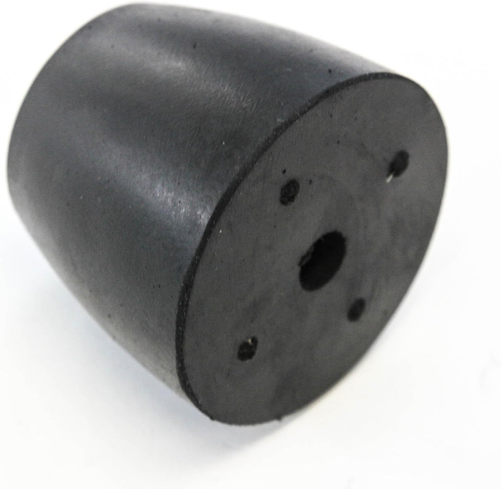 Rubber Bumper for Trailer Truck 2 Inches Thick Cone Replacement Cargo Stop Pack of 2 V4428