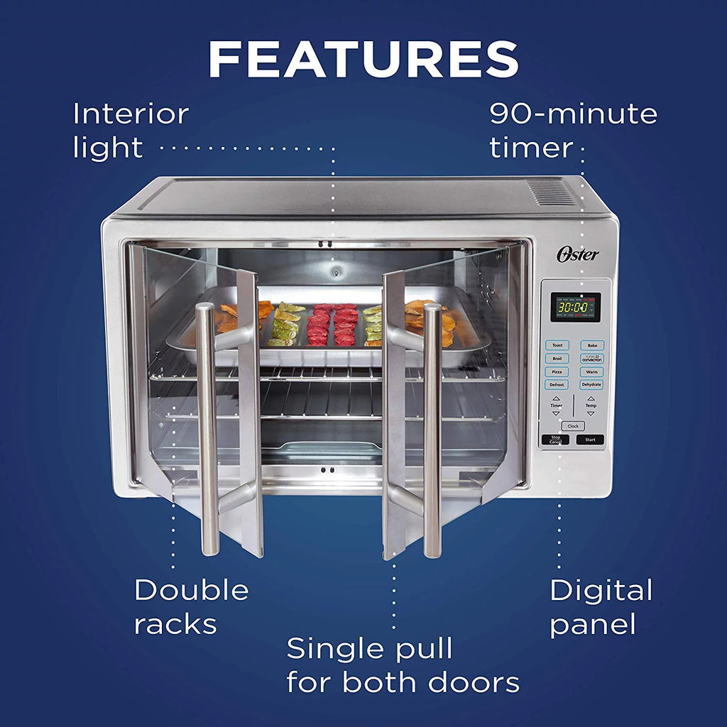Stainless Steel 10-in-1 Countertop Toaster Oven F45094
