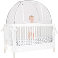 Baby Safety Crib Tent Mosquito Net See Through Mesh Pop-up Canopy Cover Y8418