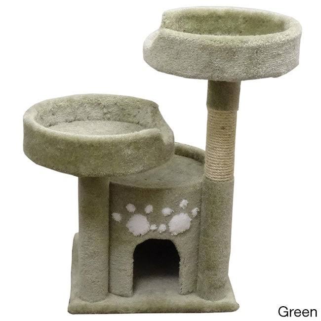 Solid Wood Cat Condo V820256