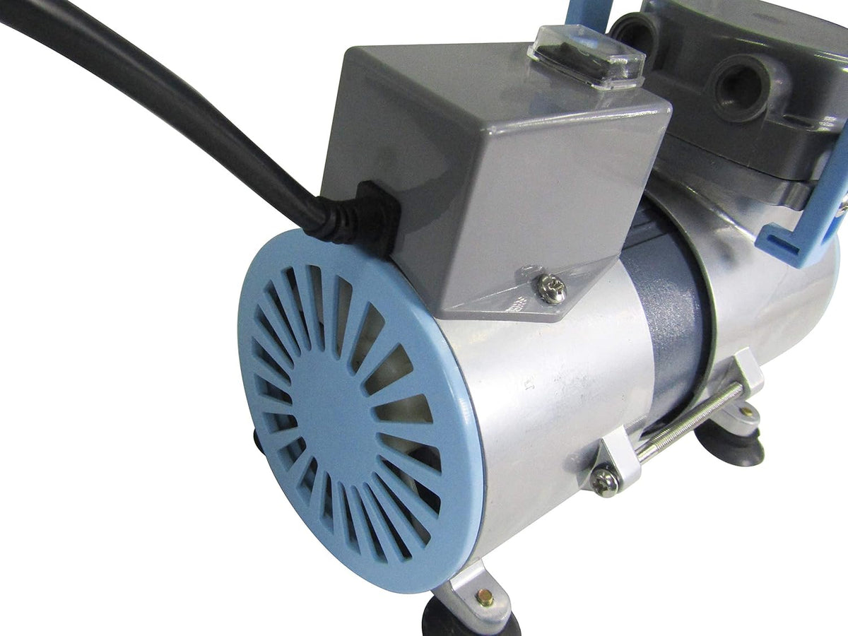 Oilless Diaphragm Vacuum Pump 12L/min 0.5CFM 110V US Plug L855120