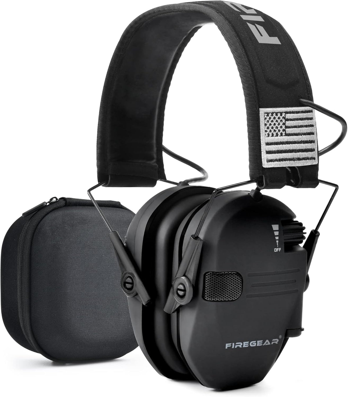 Electronic Noise Cancelling Ear Muffs for Shooting H2340