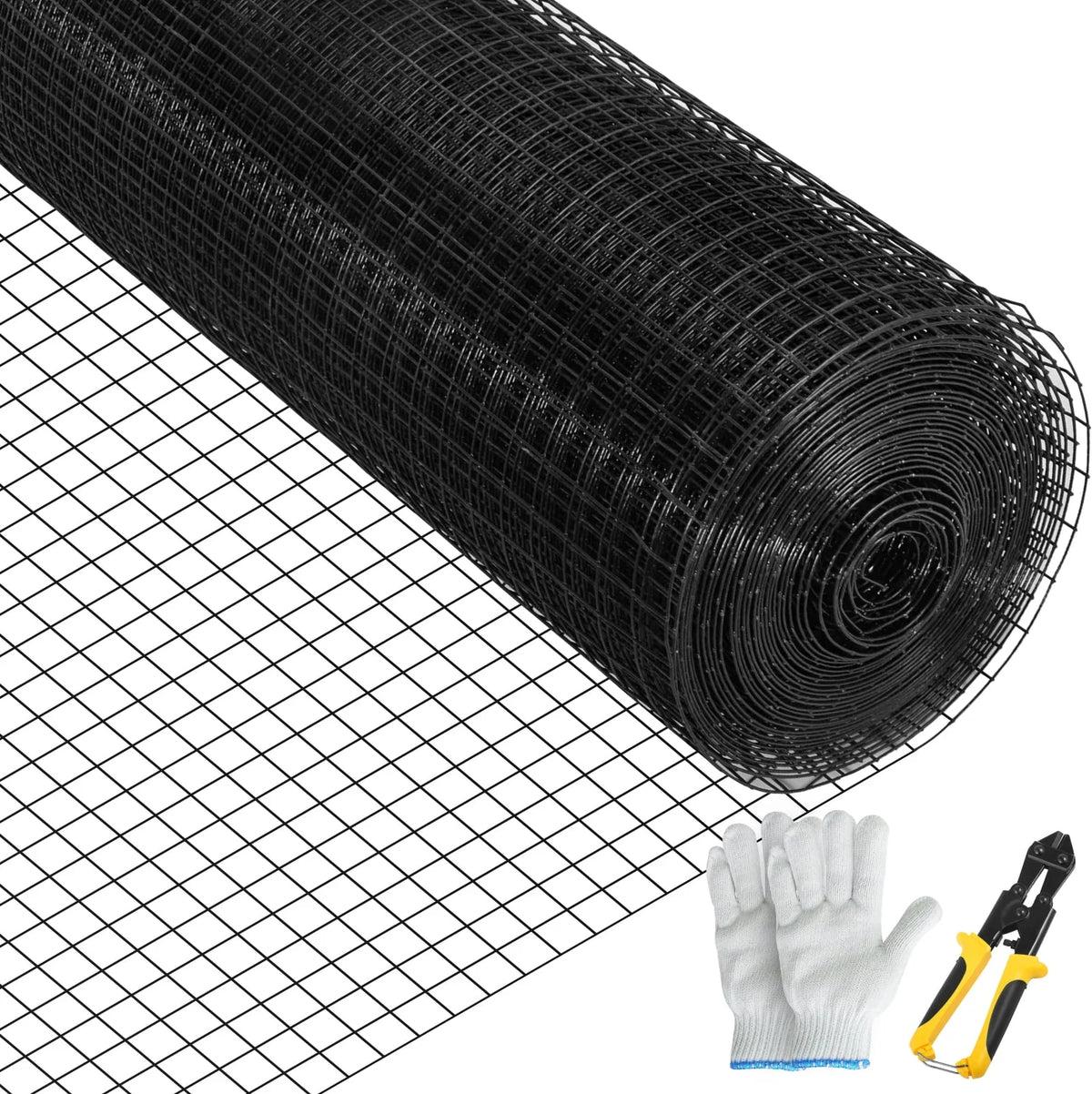 Welded Wire Fence Vinyl Coated 1x1 16 Gauge 48x50' I643385