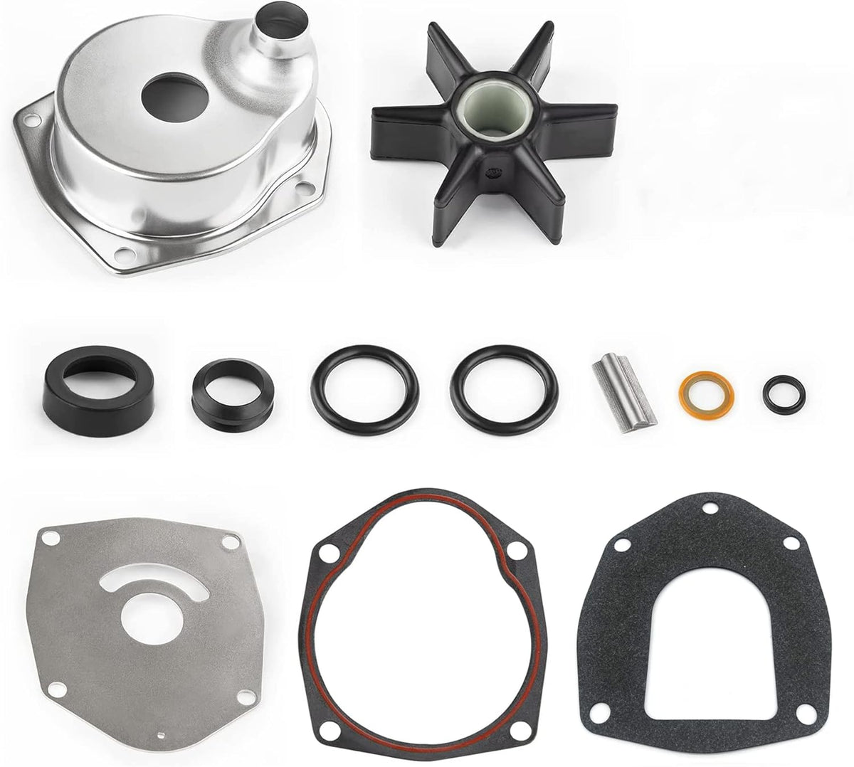 Water Pump Repair Kit for Mercury Mariner Outboard Engines 225/250/300HP Pack of 2 Y98625