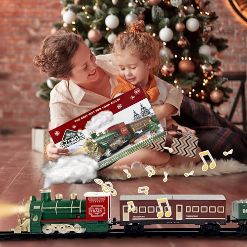 Electric Train Set with Smoke Light & Sound L980979