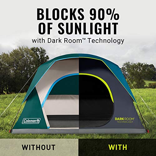 4 Person Dark Room Camping Tent C528