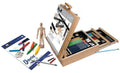 124-Piece Sketching and Drawing Easel Artist Set L282