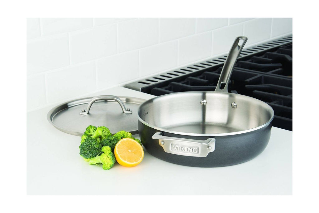 3 Qt. Hard Stainless Saute Pan H9801