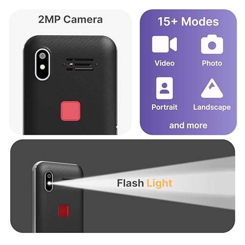 Large Button Cell Phone with 4GB High-Speed Data 6-Month Plan V548767