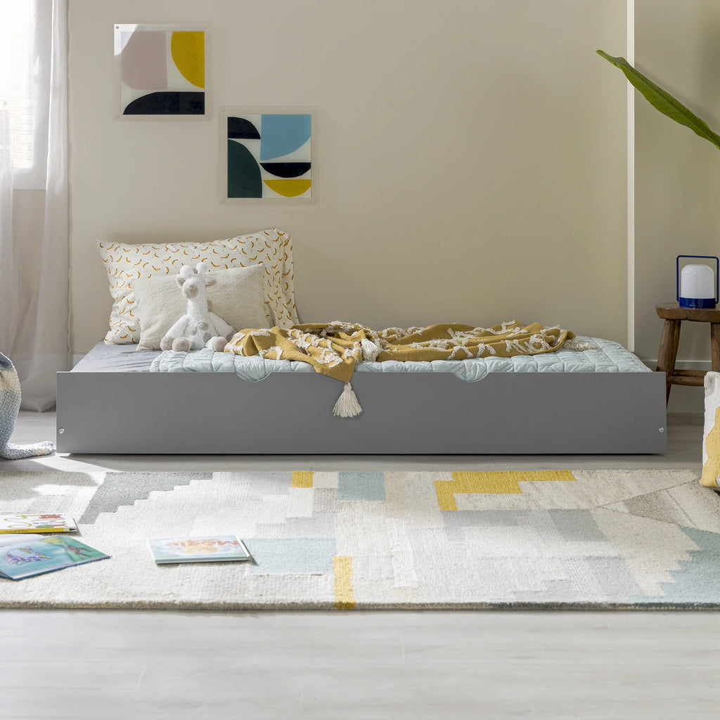 Solid Wood Twin Trundle Bed B717