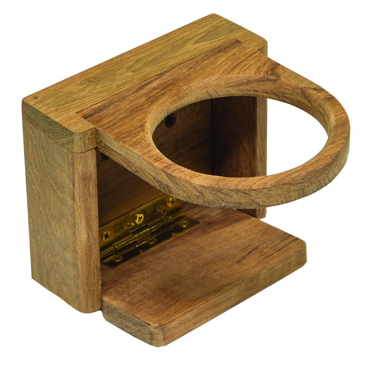 Teak Folding Insulated Drink Holder Z58884