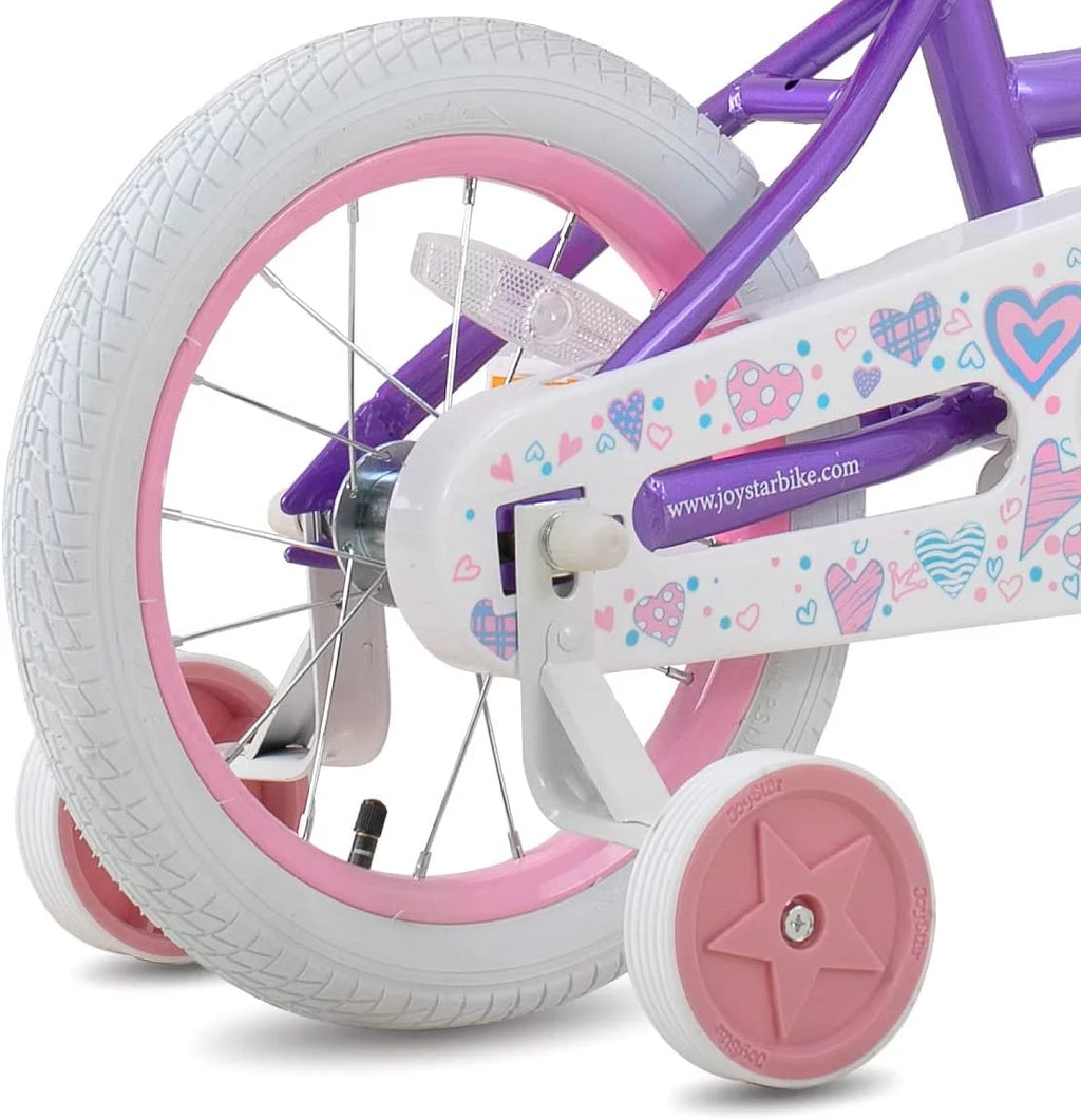 12 14 16 18 Inch Kids Bike with Training Wheels & Basket N81937