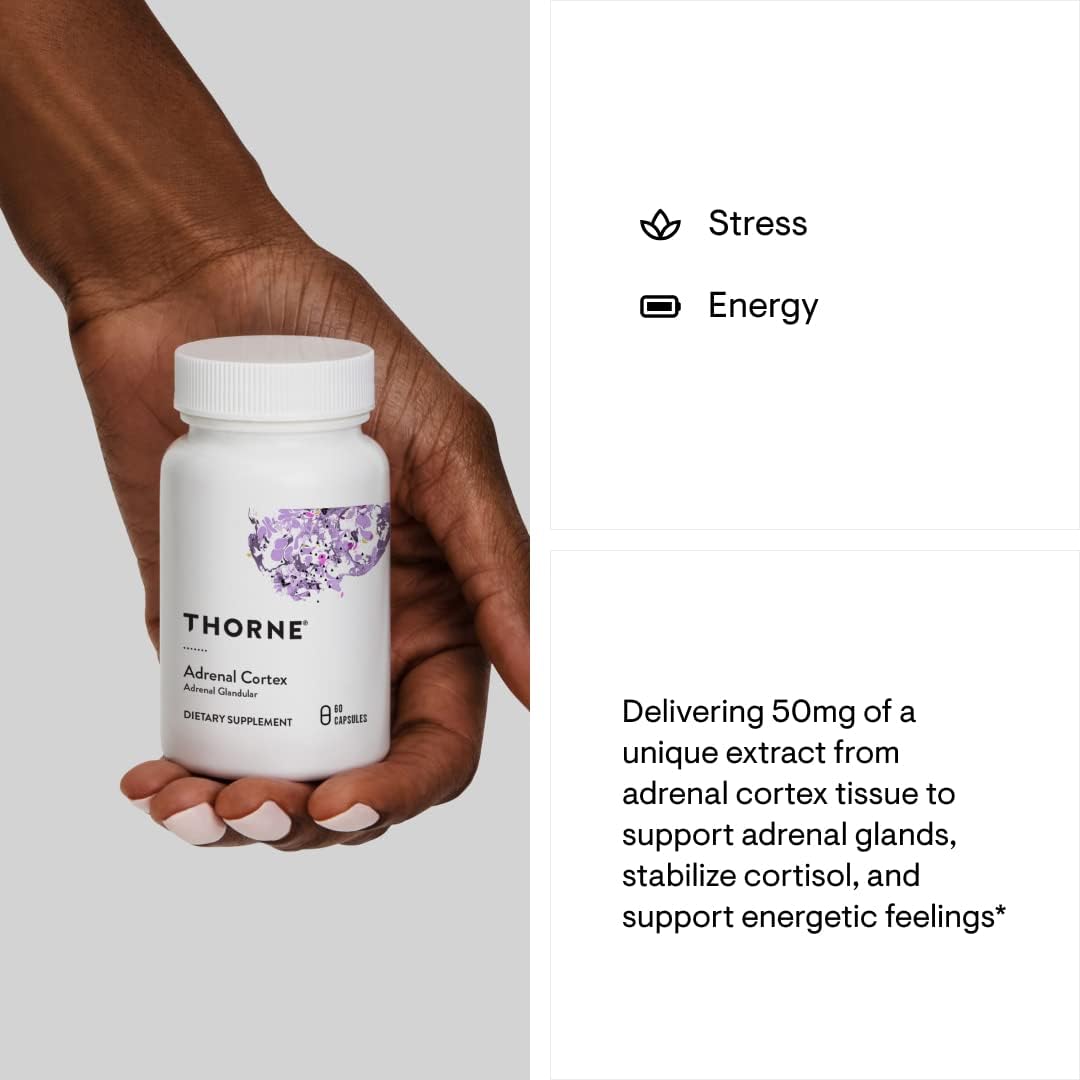 Bovine Adrenal Cortex Supplement - 60 Capsules G834