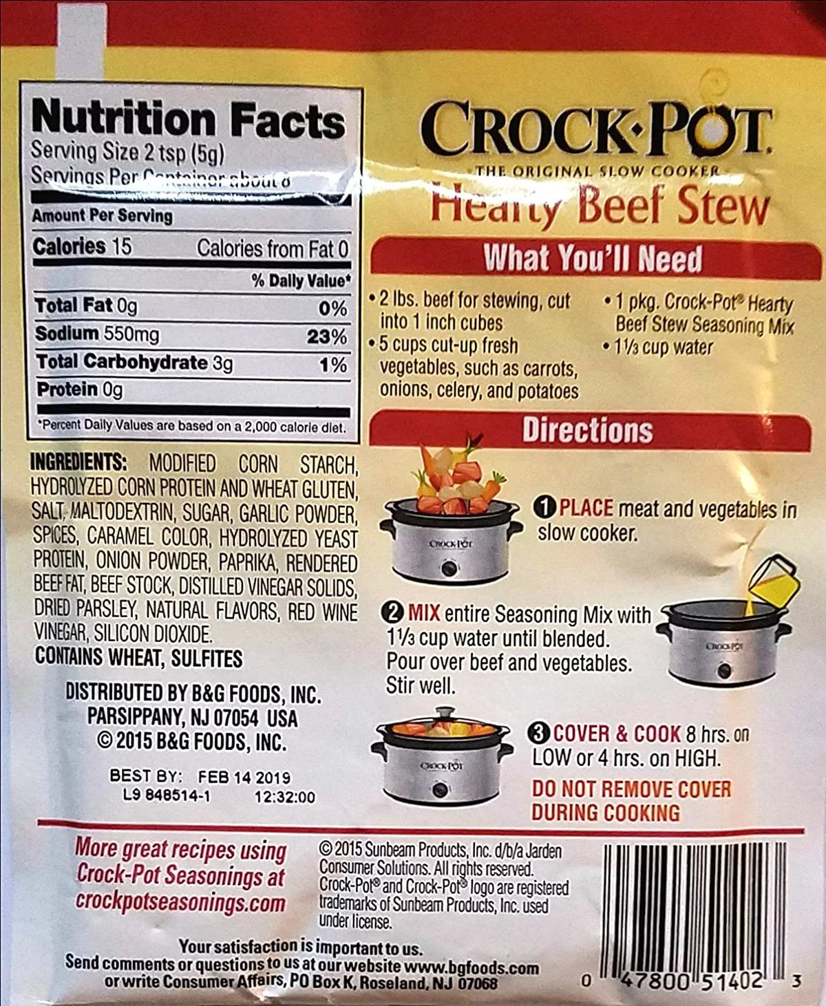 Variety Pack of 4 Slow Cooker Seasoning Mix T575