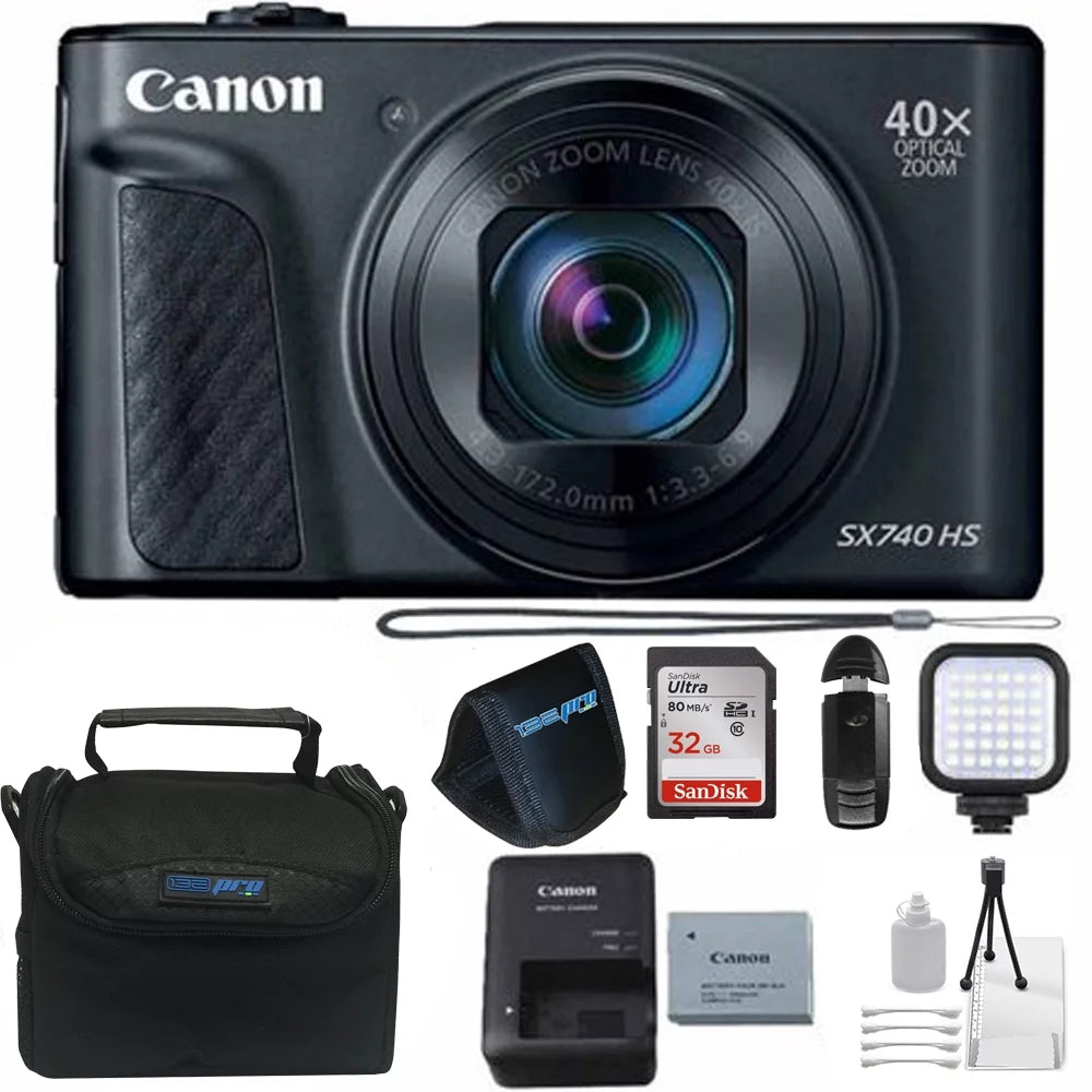 40x Optical Zoom Digital Camera with 32GB Kit Y6363