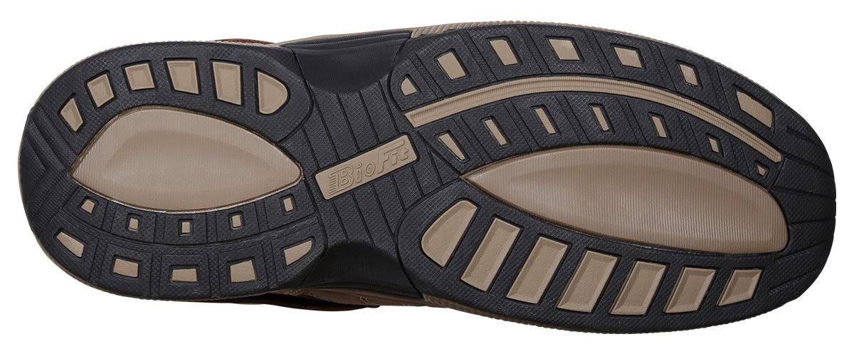 Brown Leather Orthofeet Men&s Shoes W53367