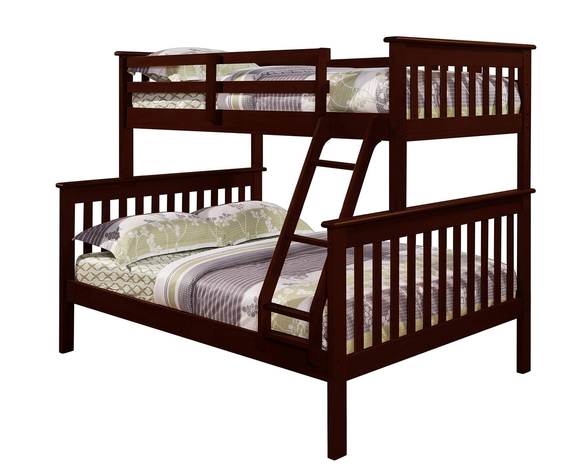 Dark Cappuccino Twin/Full Bunk Bed G26611