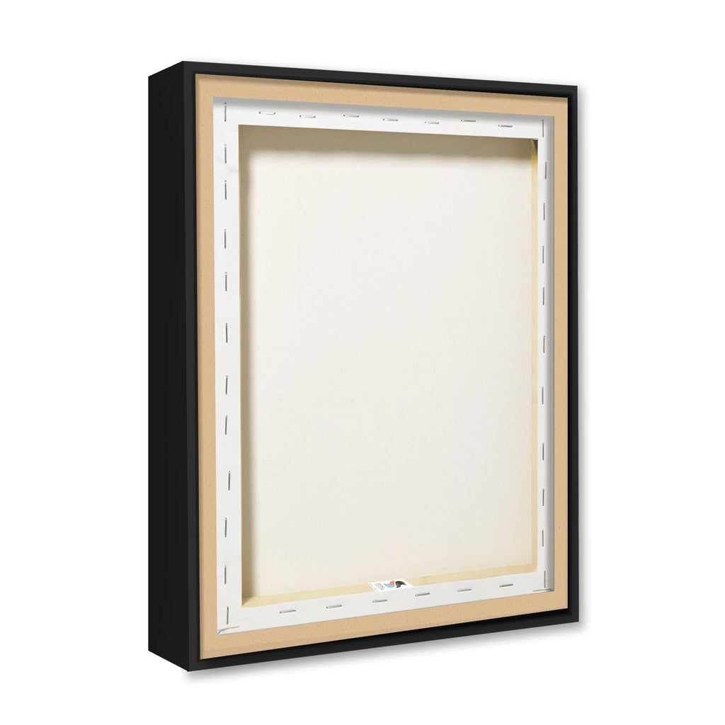 Metallic Gold Framed Canvas Print Wall Art P51541
