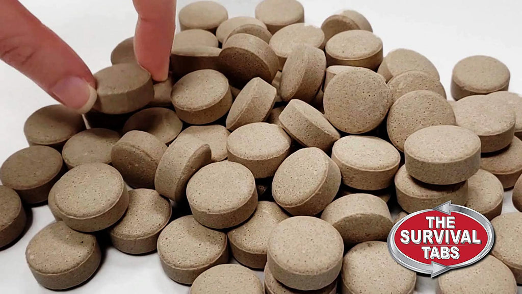 15-day Food Supply 180 Tabs Emergency Food Ration Gluten Free Non-GMO Butterscotch Z1835