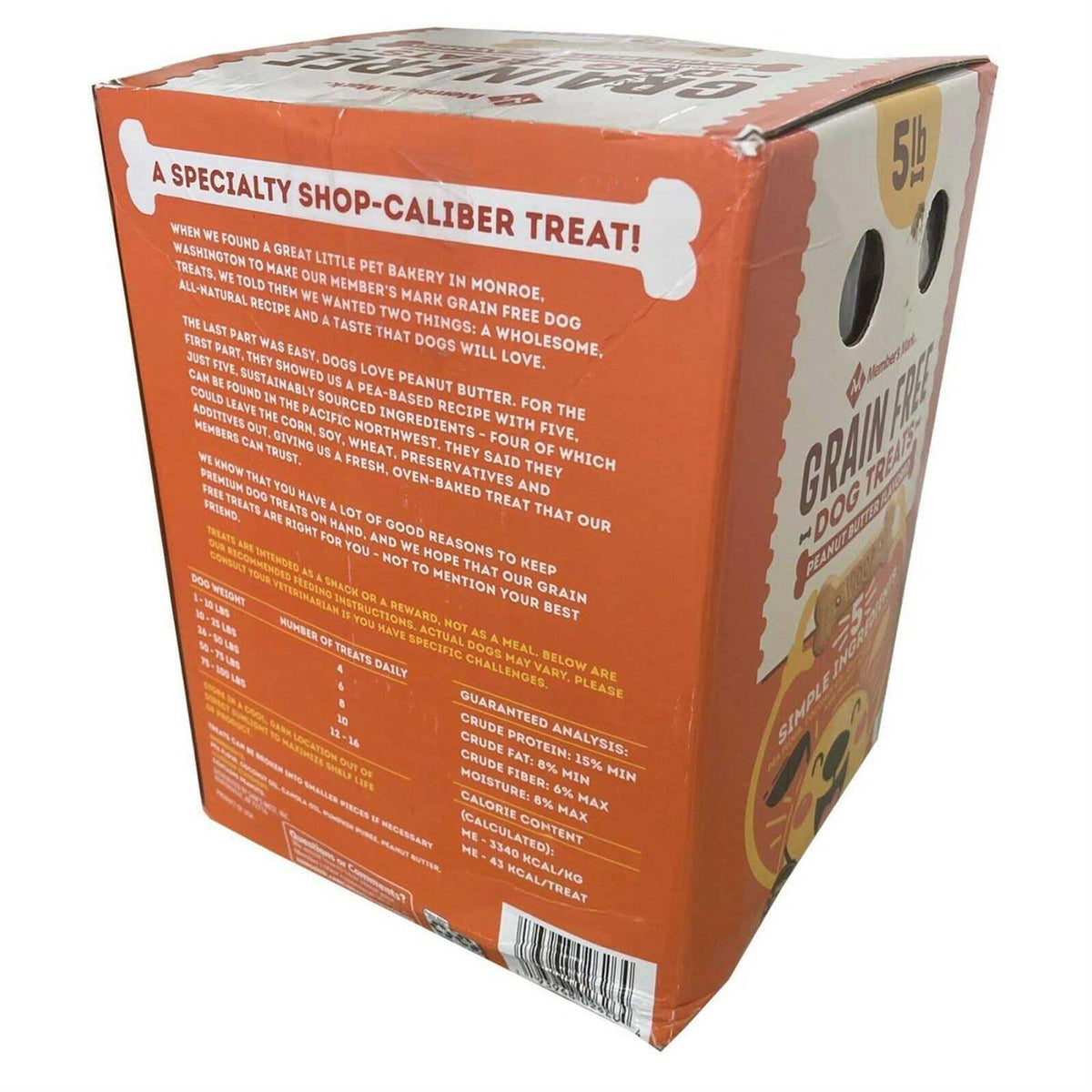Grain-Free Dog Treat Biscuits C392
