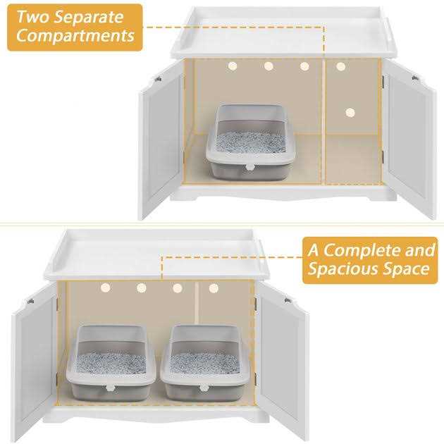 Litter Box Furniture Cat House F620300