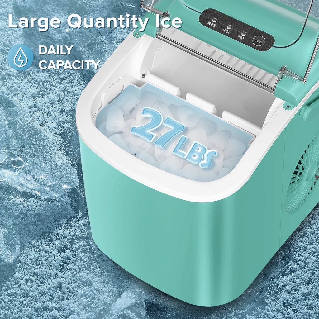 Portable Countertop Ice Maker 26lbs/24H Black W768889