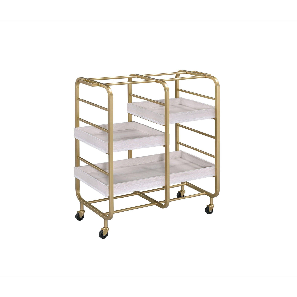 Gold Serving Cart U67690