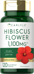 Hibiscus Flower Extract 1100mg 120 Capsules H437