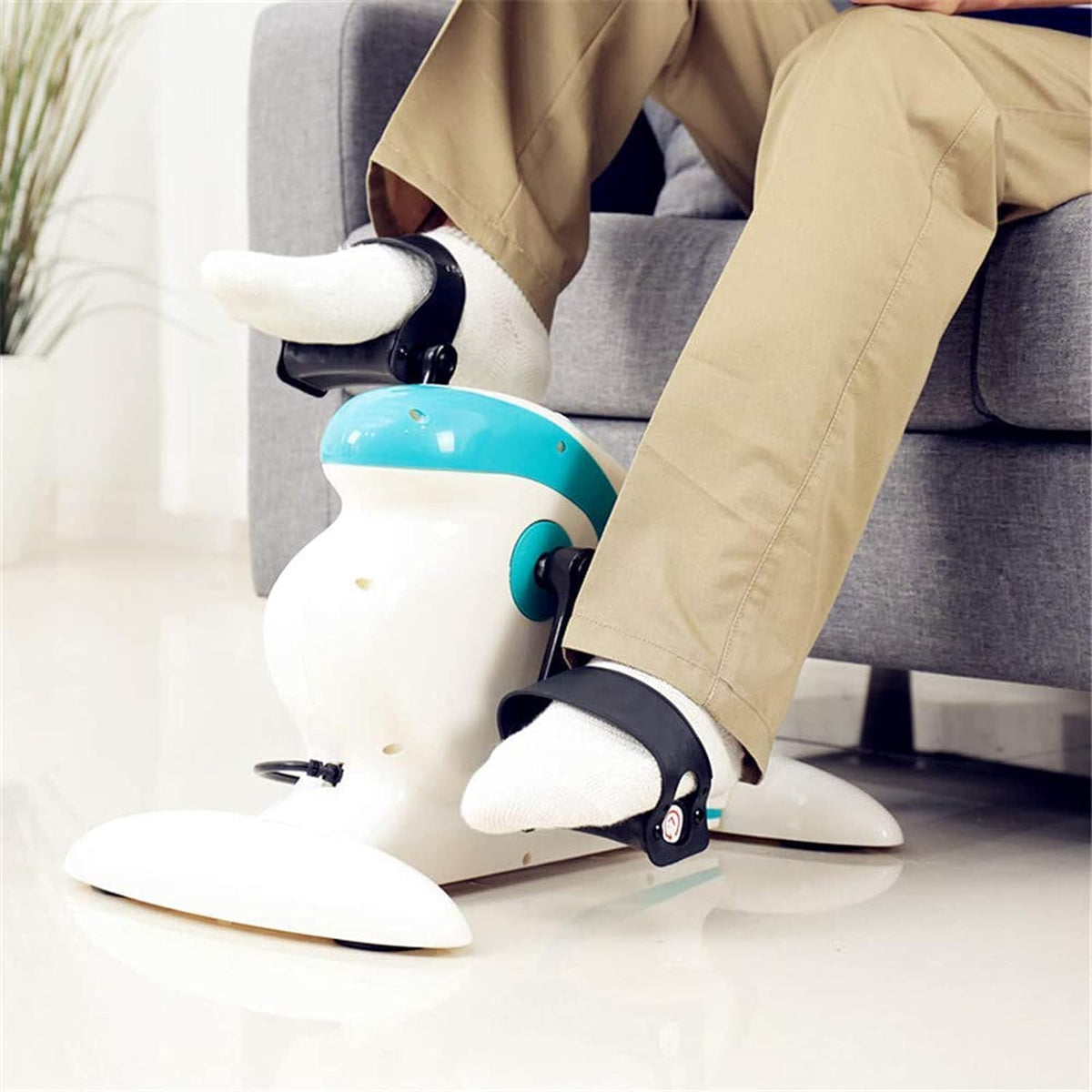 Portable Mini Arm Leg Exercise Bike Pedal Exerciser with LCD Display L322
