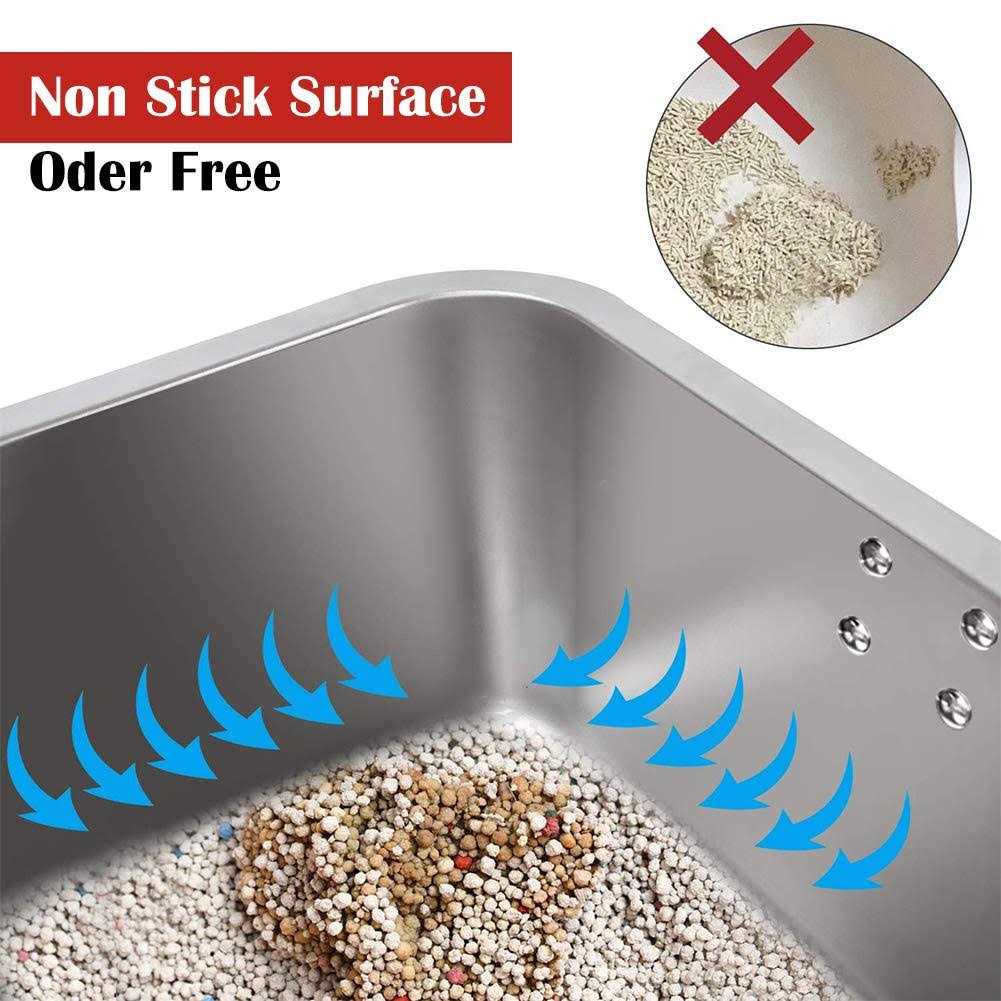Stainless Steel Cat Litter Box A12845