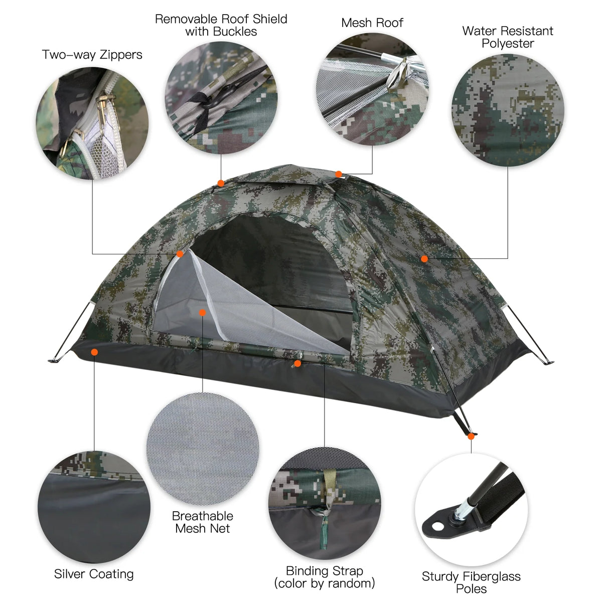 Ultralight Portable Beach Fishing Tent P8173
