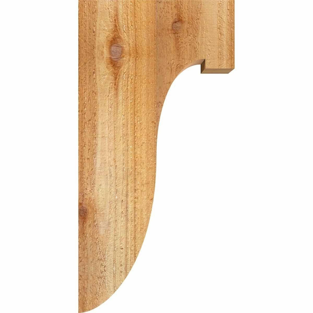 Rough Sawn Corbel, Western Red Cedar L30779