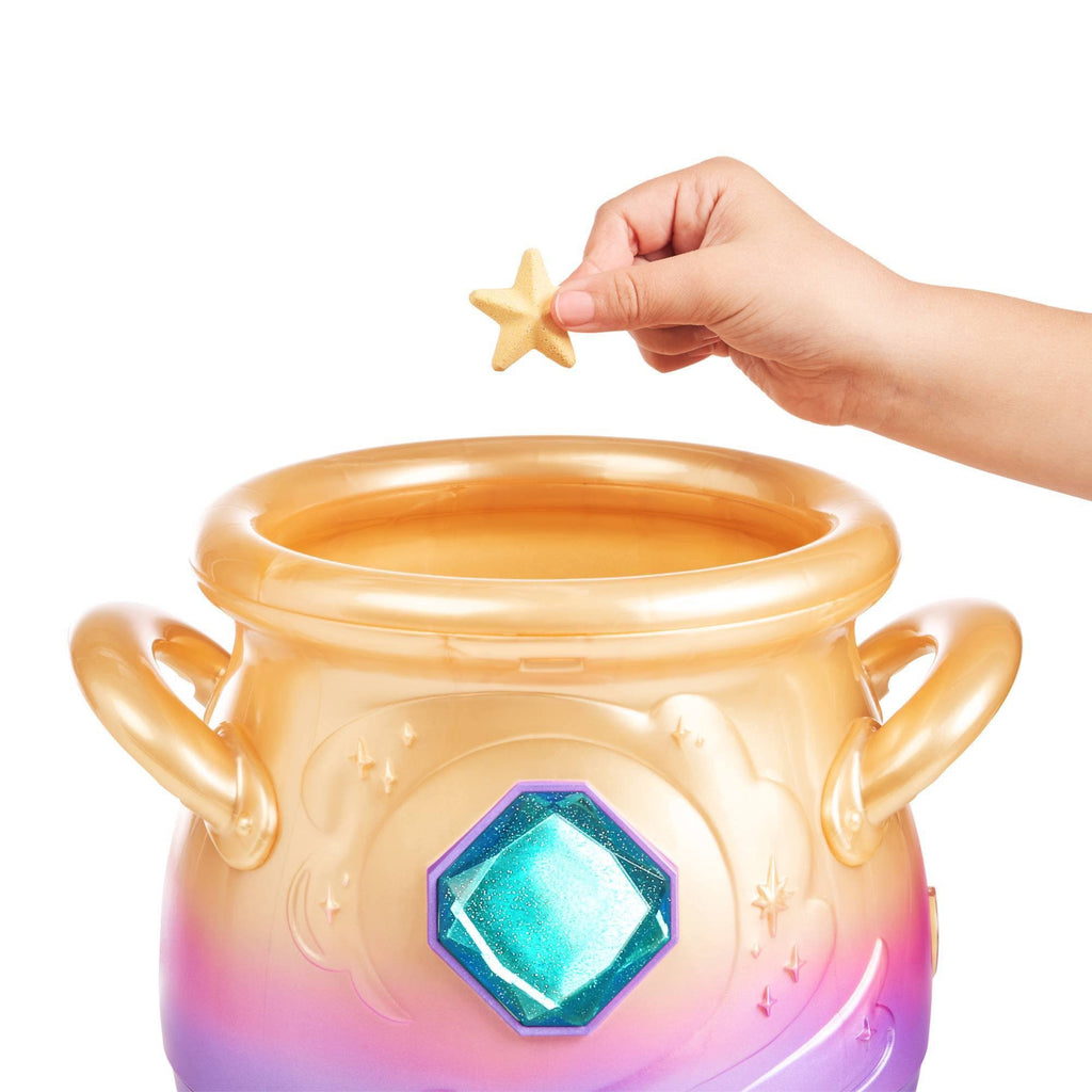 Blue Interactive Plush Toy Magical Misting Cauldron E65555