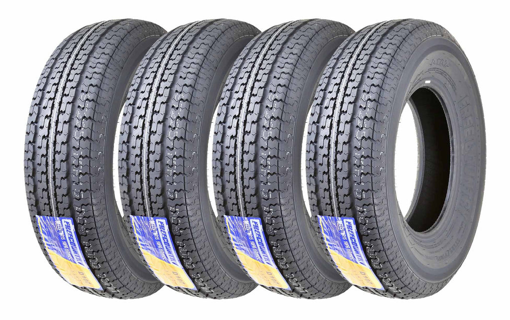 Set 4 Trailer Radial Tires ST225/75R15 10 Ply Load Range E H3956
