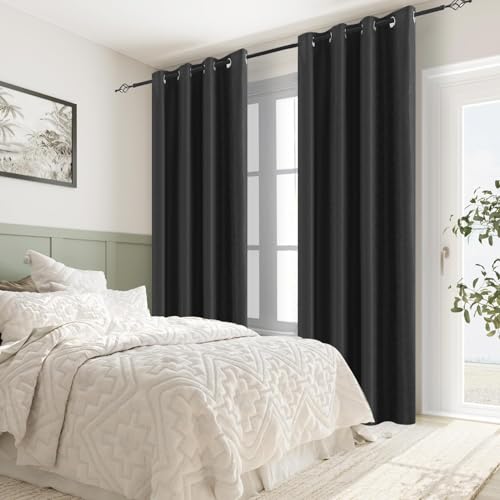Blackout Curtains 84 inch Long 2 Panel Sets L731030