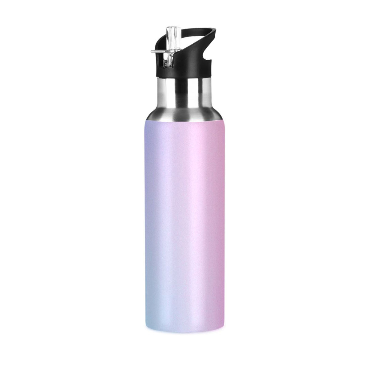 Stainless Steel Vacuum Insulated Water Bottle with Straw Lid 20 OZ Z794