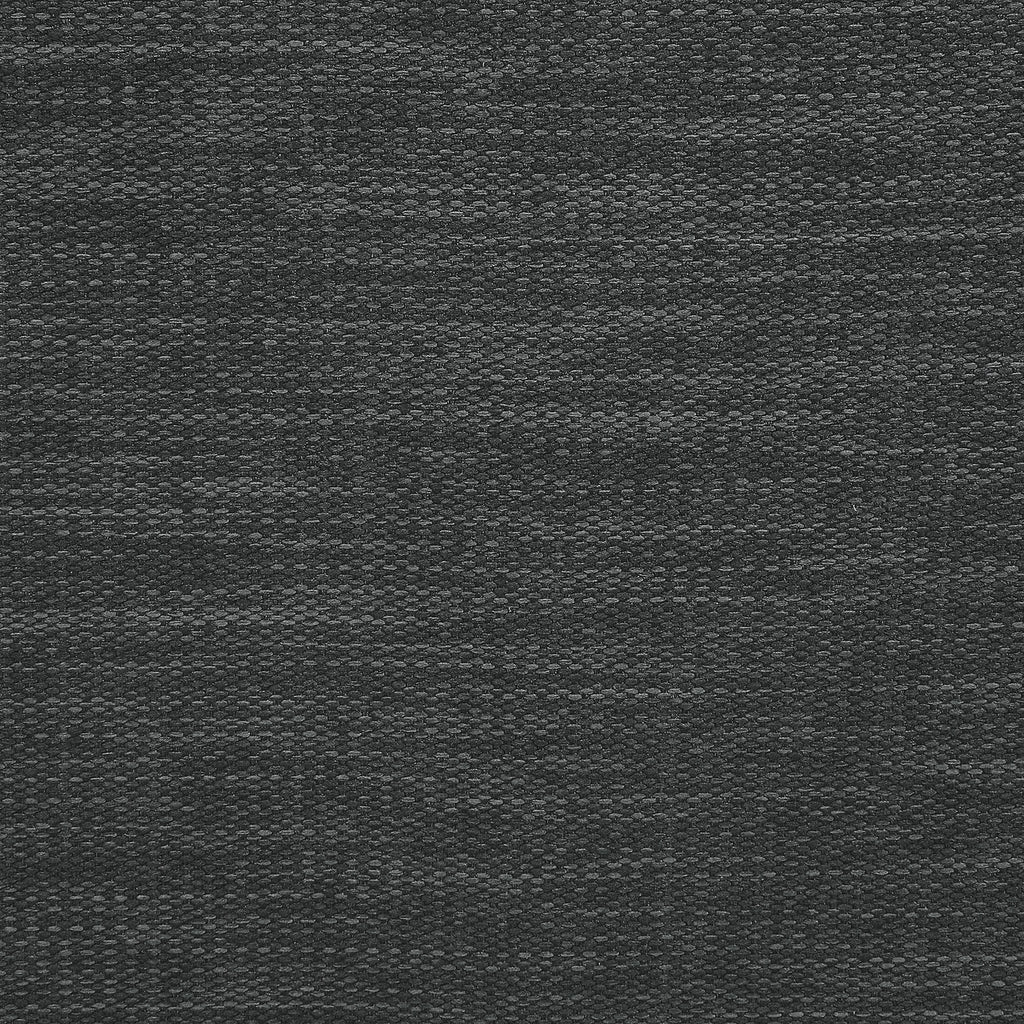Dark Charcoal Gray Fabric Storage Ottoman W7933