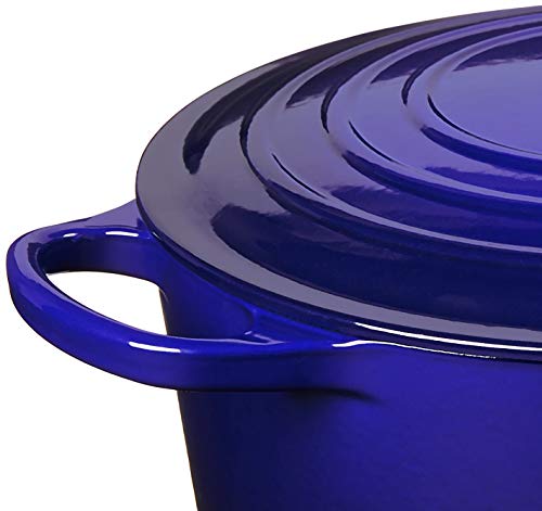 5.5 qt. Enameled Cast Iron Round Dutch Oven V47348