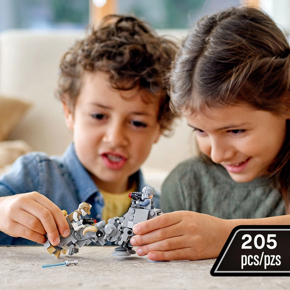 LEGO Star Wars AT-AT vs. Tauntaun Microfighters Building Toy (205 Pieces) N800